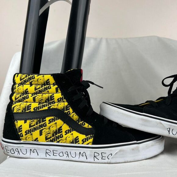 Vans X House of Terror The Shining RedRum Sk8-Hi Jack Torrance Trainers Size 12 main image 6